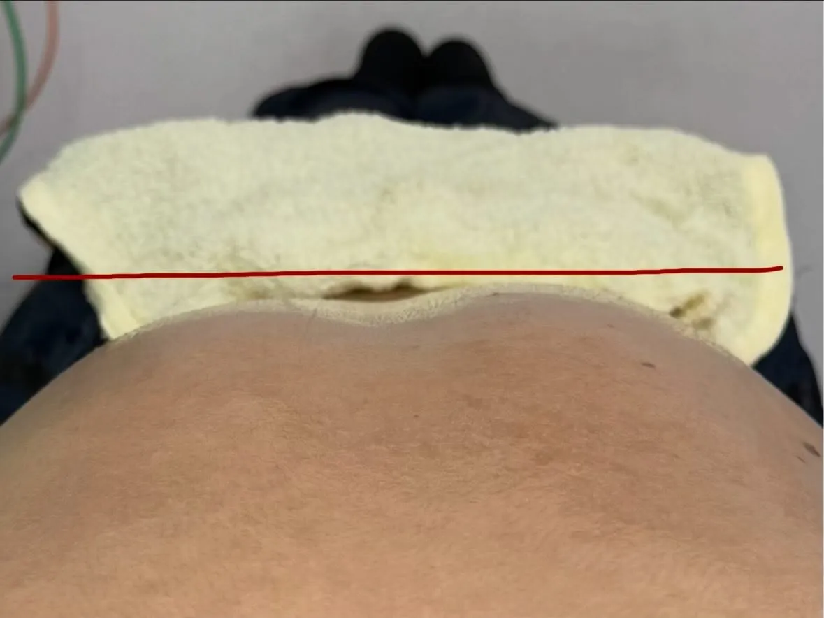 同じ体勢なのに、ラインが変わっているのが分かりますか？