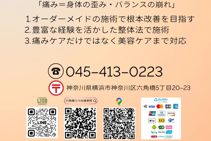 いつも六角橋つつみ接骨院をご利用いただき、本当にありがとうご...